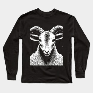 Happy Halloween Goat Long Sleeve T-Shirt